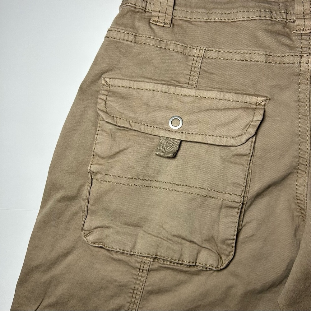 Garage Beige Low Rise Cargo Pants - Picture 8 of 9